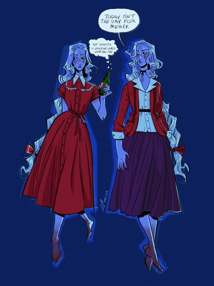 fan art: vindicta stylin' 1